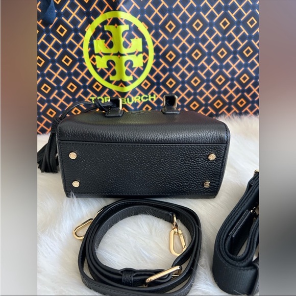 Tory Burch Thea mini web satchel crossbody bag - Picture 9 of 9